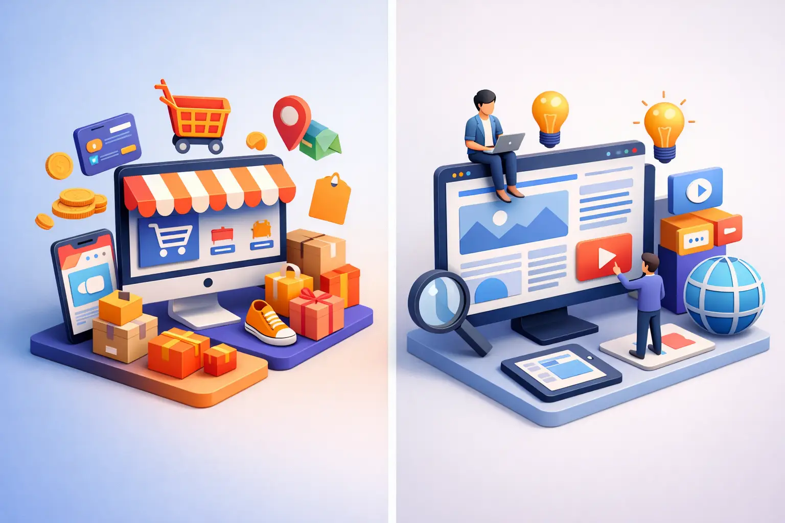 Verschil webshop en website uitgelegd