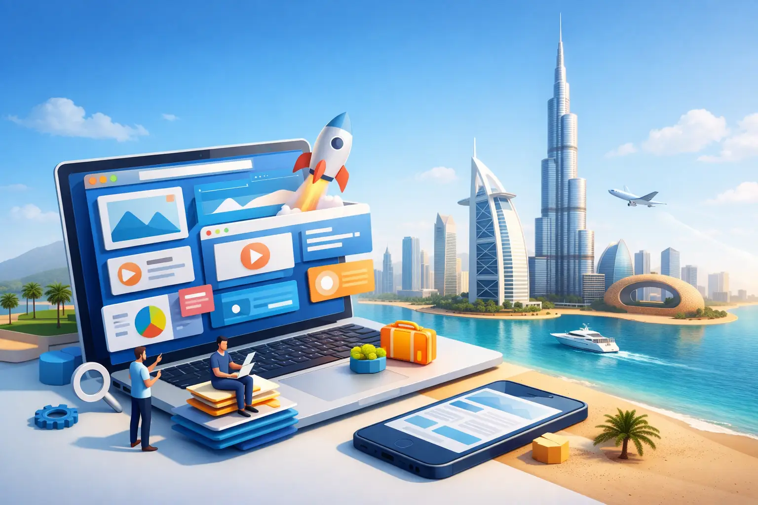 Website laten maken Dubai voor Nederlandse groei