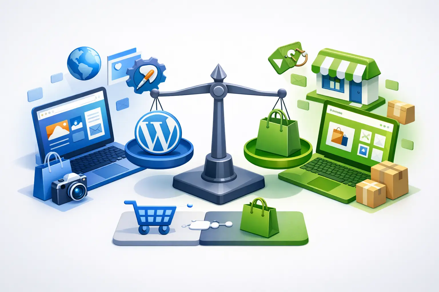 WordPress of Shopify kiezen voor je webshop?