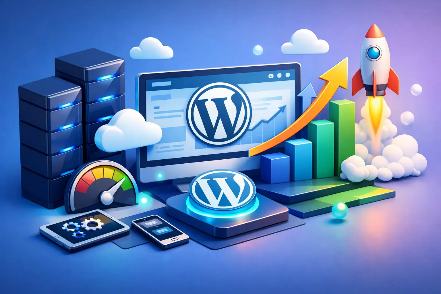 Webhosting voor WordPress die groei niet vertraagt