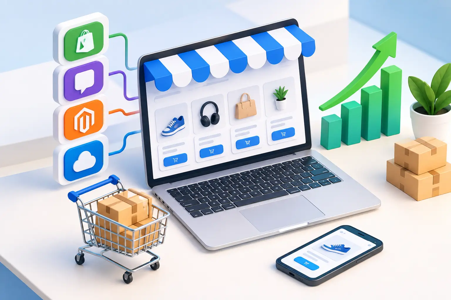 Welke webshop software kiezen voor groei?
